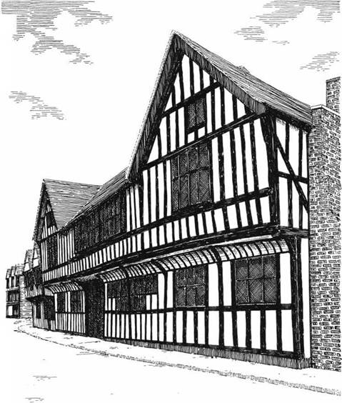 Former shop, Cerne Abbas, Dorset