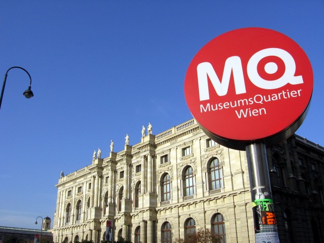 Museum quarter of Vienna