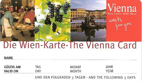 The Vienna ticket (Vienna Card)